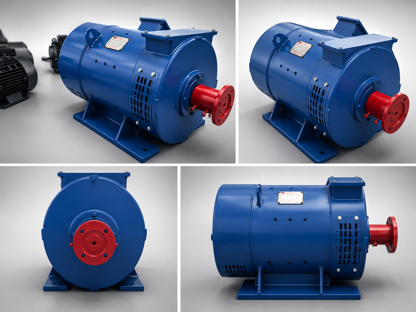 Solid Yoke Type DC Motors